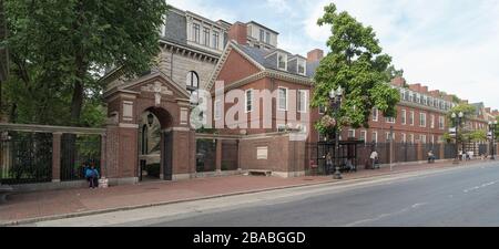 L'Université de Harvard, Cambridge, Massachusetts, USA Banque D'Images