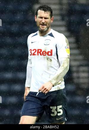 Preston North End's David Nugent Banque D'Images