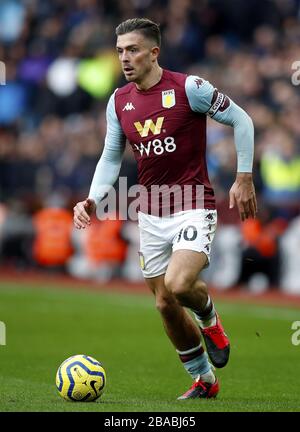 Aston Villa's Jack Grealish Banque D'Images