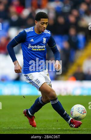 Jude Bellingham de Birmingham City lors du championnat Sky Bet au stade Trophy St Andrew's billion Banque D'Images