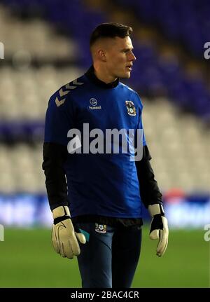 Gardien de but de Coventry City Ben Wilson Banque D'Images