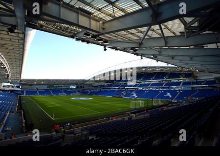 Vue générale du stade AMEX avant le match Banque D'Images