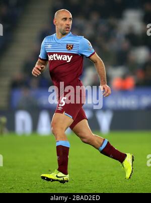 West Ham United's Pablo Zabaleta Banque D'Images