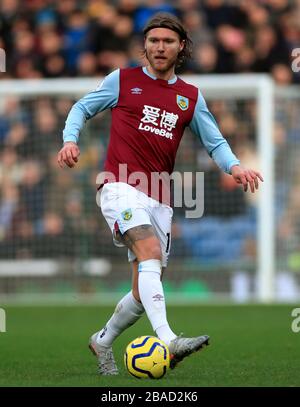Burnley's Jeff Hendrick Banque D'Images