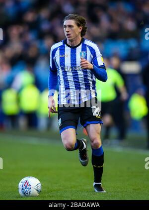 Adam Reach de Sheffield Wednesday lors du match du championnat Sky Bet à Hillsborough Banque D'Images