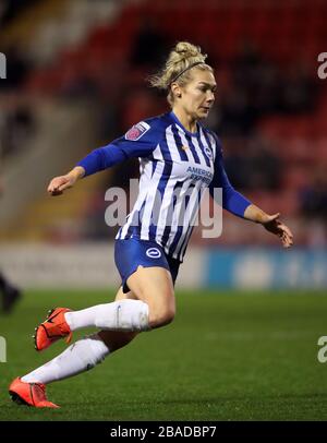 Brighton et Emily Simpkins de Hove Albion Banque D'Images