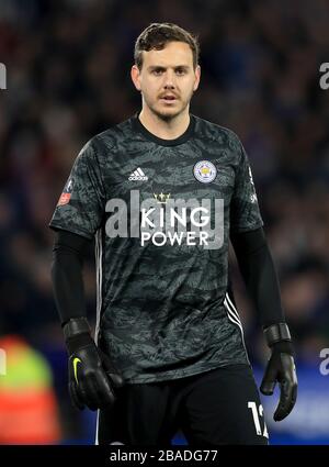 Leicester City gardien Danny Ward Banque D'Images