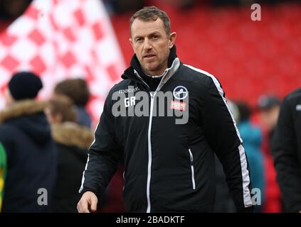 Gary Rowett, directeur de Millwall, avant le lancement du championnat Sky Bet au stade de la meilleure 365 Banque D'Images