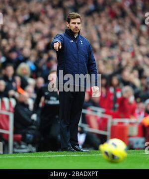 Andre Villas-Boas, responsable de Tottenham Hotspur Banque D'Images