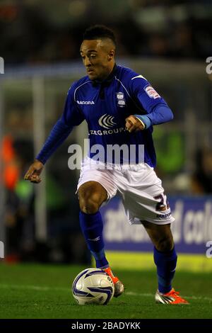 Nathan Redmond, Birmingham City Banque D'Images