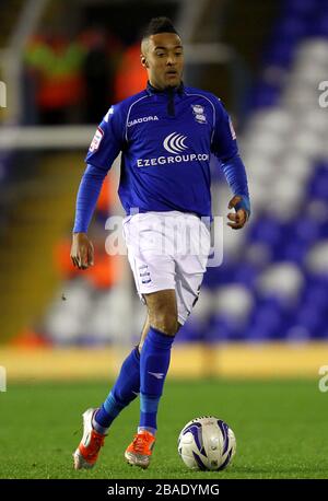 Nathan Redmond, Birmingham City Banque D'Images