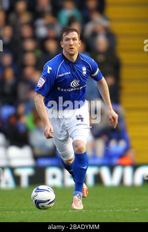 Steven Caldwell, Birmingham City Banque D'Images