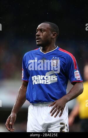 Nigel Reo-Coker, ville d'Ipswich Banque D'Images