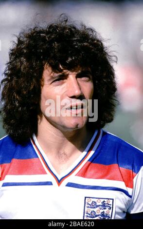 Kevin Keegan, capitaine de l'Angleterre Banque D'Images