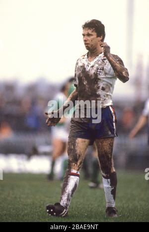 Tony Woodcock, Angleterre, photographié lors de la victoire de l'Angleterre 5-1 sur l'Irlande du Nord au parc Windsor. Banque D'Images