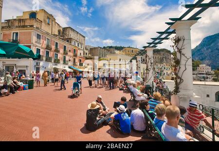 L'île de Capri Capri,souvenirs,Naples,Campania,Italie,l'Europe. Banque D'Images