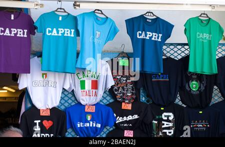 L'île de Capri Capri,souvenirs,Naples,Campania,Italie,l'Europe. Banque D'Images