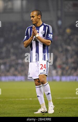 Peter Odemwingie, West Bromwich Albion Banque D'Images