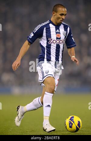 Peter Odemwingie, West Bromwich Albion Banque D'Images