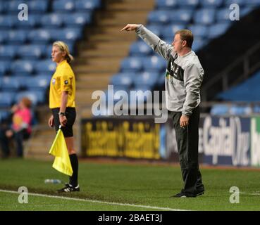 Mark Robins, directeur de Coventry City Banque D'Images