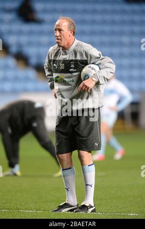 Steve Ogrizovic, Coventry City gardien coach Banque D'Images