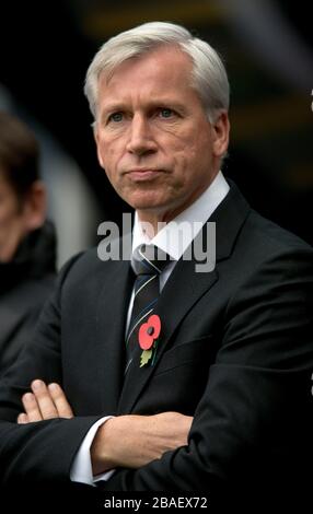 Le directeur de Newcastle United, Alan Pardew Banque D'Images