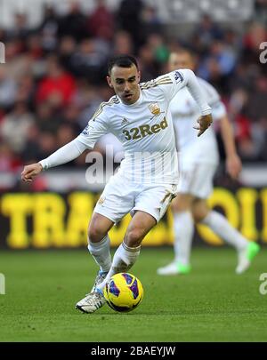 Leon Britton, Swansea City Banque D'Images