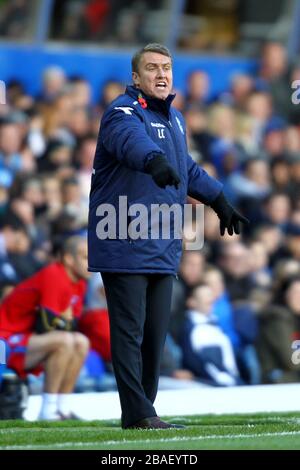 Lee Clark, directeur de Birmingham City Banque D'Images