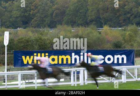 Coureurs et coureurs pendant le groupe Byrne handicap Chase Banque D'Images