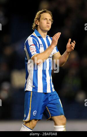 Craig Mackail-Smith, Brighton et Hove Albion Banque D'Images