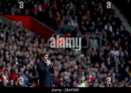 Andre Villas-Boas, responsable de Tottenham Hotspur Banque D'Images