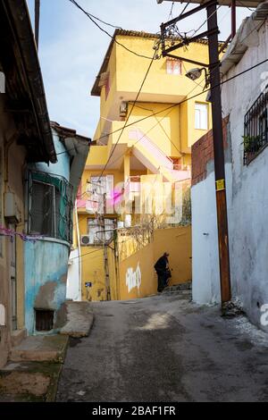 : Basmane est l'un des plus anciens quartiers qui conserve encore son histoire. Banque D'Images