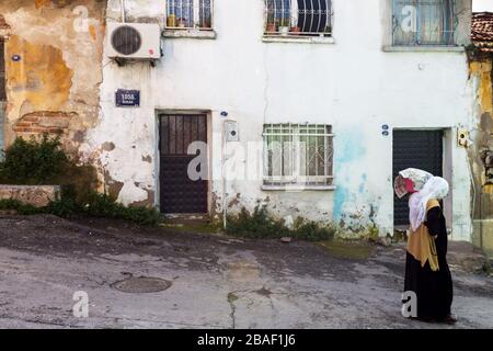 Basmane est l'un des plus anciens quartiers qui conserve encore son histoire. Banque D'Images