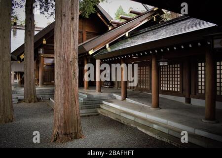 Hokkaido Shrine à Sapporo, Hokkaido, Japan Banque D'Images