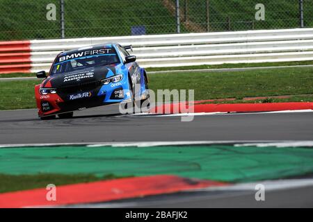 Colin Turkington (GBR) - Team BMW 330i M Sport Silverstone BTCC Media Day Banque D'Images