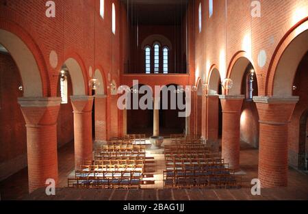 Monastère Jéricaw, église cloître, Altmark, Saxe-Anhalt, Allemagne, Europe Banque D'Images