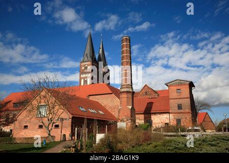 Monastère Jéricaw, Altmark, Saxe-Anhalt, Allemagne, Europe Banque D'Images