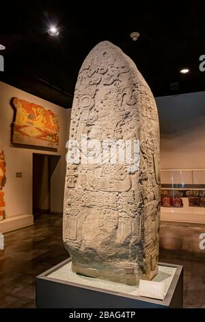 Mexico, 16 FÉVRIER 2017 - vue intérieure du Musée national d'anthropologie (Museo Nacional de Antropologia, MNA) Banque D'Images