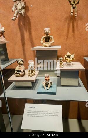 Mexico, 16 FÉVRIER 2017 - vue intérieure du Musée national d'anthropologie (Museo Nacional de Antropologia, MNA) Banque D'Images