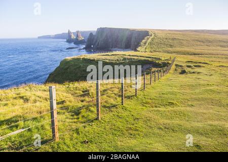 Des piles de Duncansby, Grande-Bretagne, Ecosse Banque D'Images