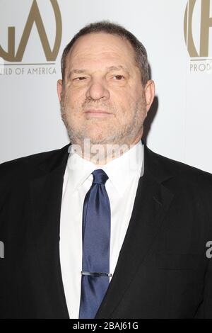 BEVERLY HILLS, CA - 26 JANVIER : Harvey Weinstein arrive au 24ème Prix annuel de la Guilde des producteurs à l'hôtel Beverly Hilton le 26 janvier 2013 à Beverly Hills, Californie. Personnes: Harvey Weinstein  LA Banque D'Images