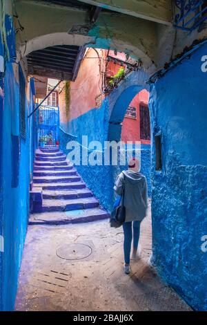 Tanger, Maroc : la Médina Banque D'Images