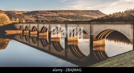 Réservoir Ladybower, Peak District, Derbyshire, Royaume-Uni Banque D'Images