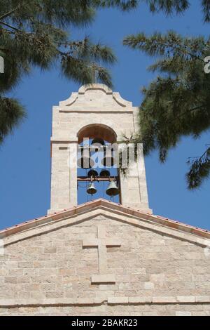 Église Cristian , Jordanie Banque D'Images