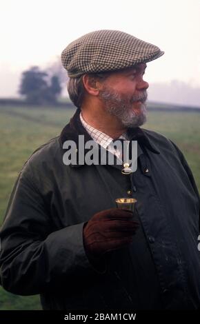 Pheasant pousse près du chemin Dyke d'Offa dans le Shropshire Royaume-Uni 1990 Banque D'Images