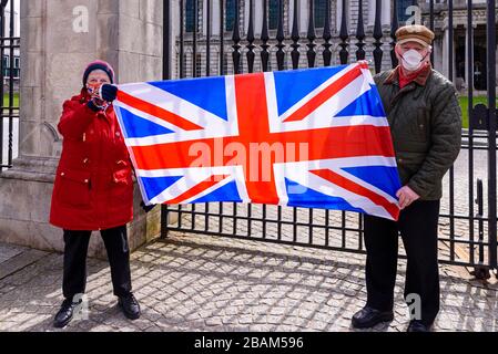 Belfast, Irlande du Nord, Royaume-Uni. 28 mars 2020. Crédit: Stephen Barnes/Alay Live News Banque D'Images