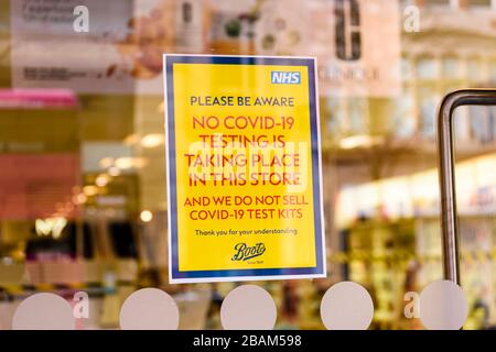 Belfast, Irlande du Nord, Royaume-Uni. 28 mars 2020. Crédit: Stephen Barnes/Alay Live News Banque D'Images