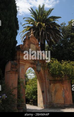 Hanbury Garden, 2016, la Mortola, Vintimiglia, Riviera dei Fiori, Italie. Banque D'Images