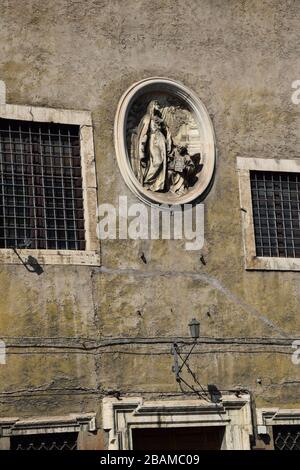 Monastero delle Olate di Santa Francesca Romana sur via Luigi Petroselli dans la ville de Rome, Italie Banque D'Images