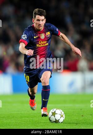 Lionel Messi, Barcelone Banque D'Images